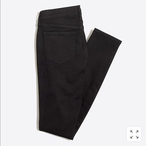 J. Crew Factory Jeans Jcrew Factory Black Ankle Skinny Jean F7995